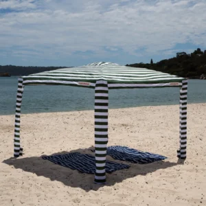 CoolCabana 5 Vert à rayures Large 5,8m2