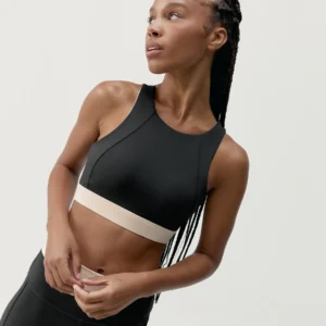 Brassière réversible Fiorella Black/Stone BORN Living Yoga – Top sport 2-en-1