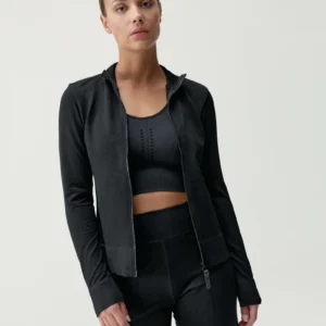 Veste Gita Black BORN Living Yoga – Seamless légère et élégante