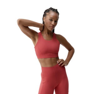 Brassière Denise Goji BORN Living Yoga – Top sport rouge goji élégante