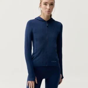 Veste Sarvan Sailor Blue BORN Living Yoga – seamless élégante
